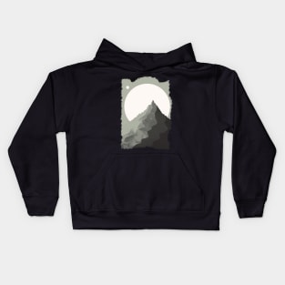 Slate rock of the moon Kids Hoodie